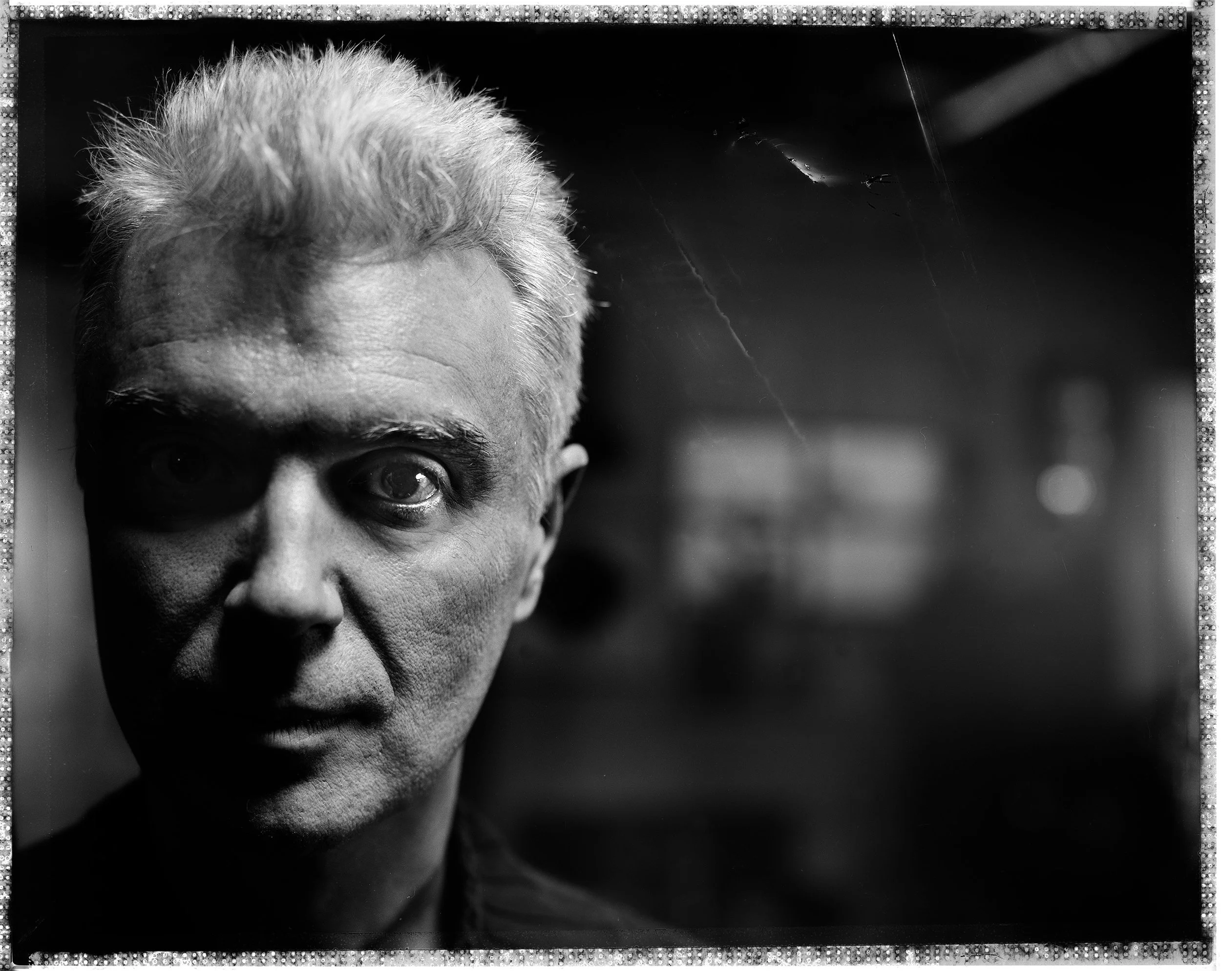 David Byrne Talking Heads frontman photographed by Chris Floyd